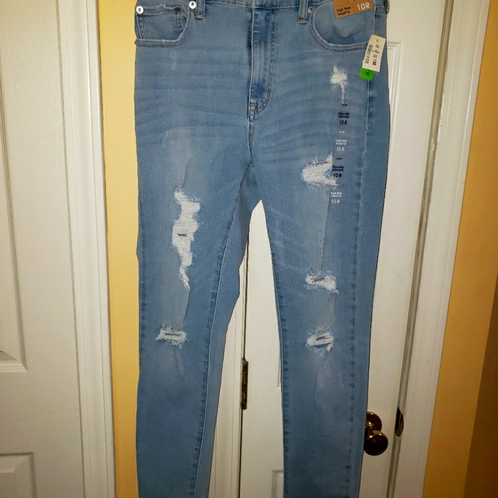 AERO Flex Effects, High Rise Jegging Size 10R